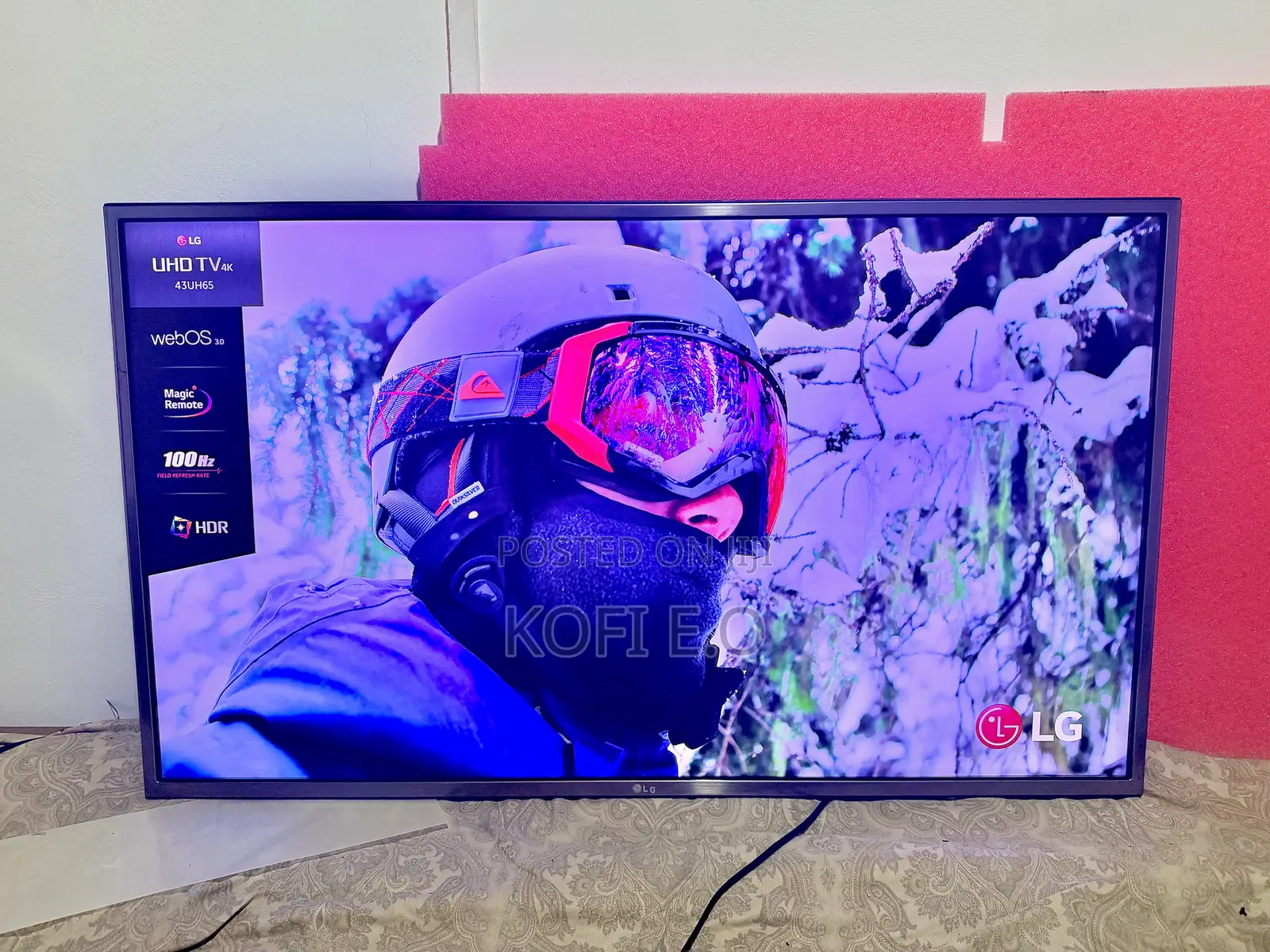 100Hz Gaming LG 43 Inches Smart webOS 3.0 Full Digital