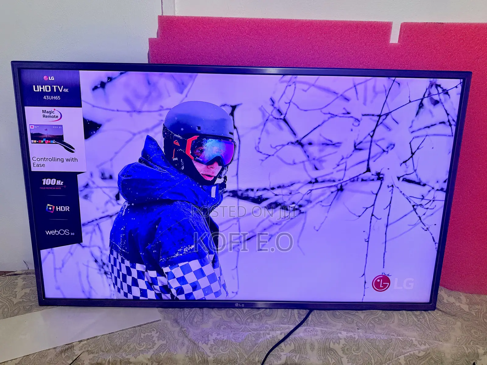 100Hz Gaming LG 43 Inches Smart webOS 3.0 Full Digital