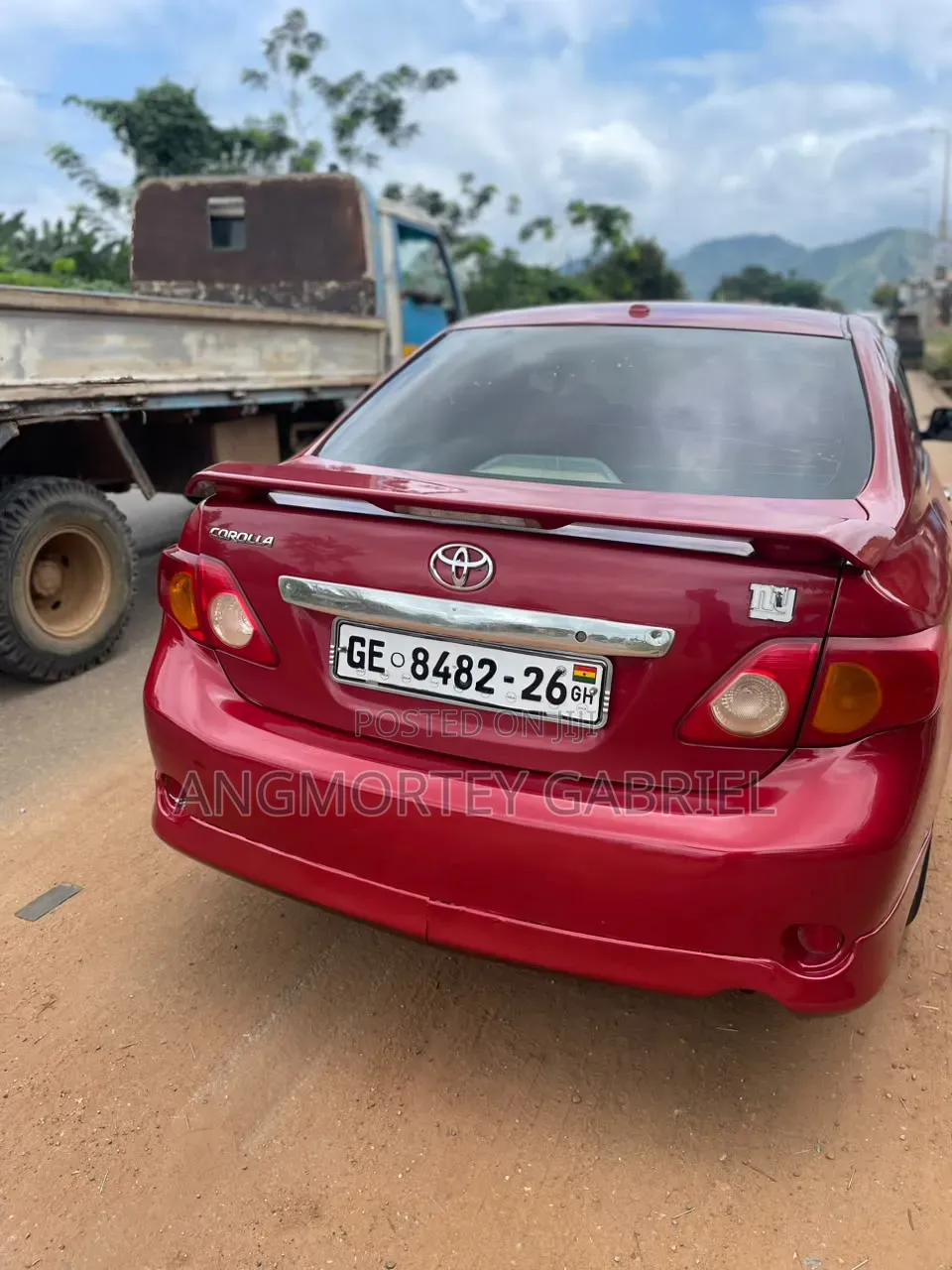 Toyota Corolla 2009 Red