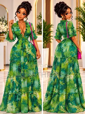 Ankara Skirt and Top