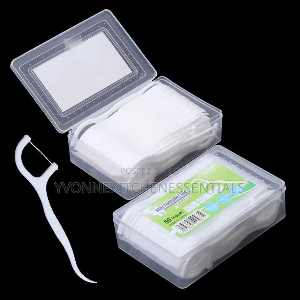 50pcs Dental Floss Pick