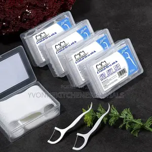 50pcs Dental Floss Pick
