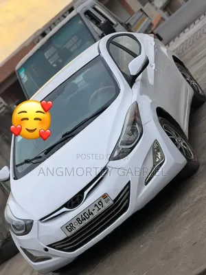 Hyundai Elantra 2013 White