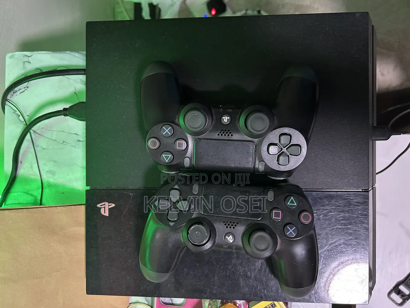 PS4 Pro With 2 Controller Three Games