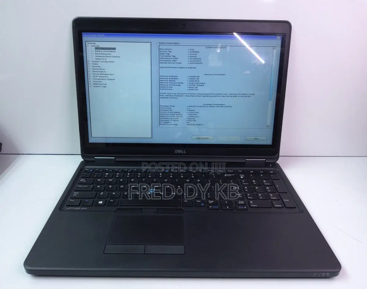 Laptop Dell Latitude E5550 12GB Intel Core i5 SSD 512GB