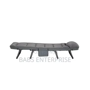 Green Lion Foldable Camping Bed – Gray