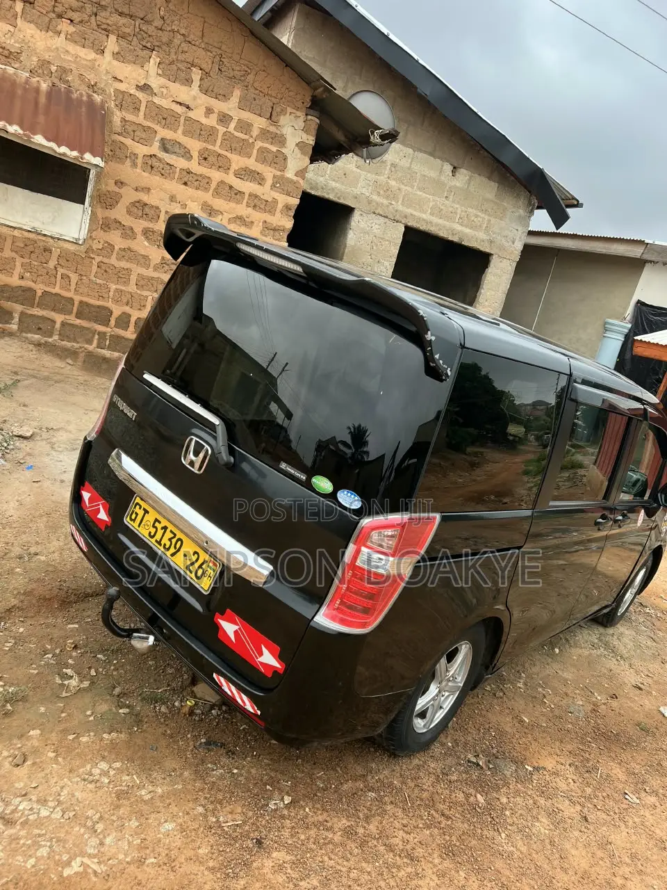 Honda Stepwgn 2012 Black