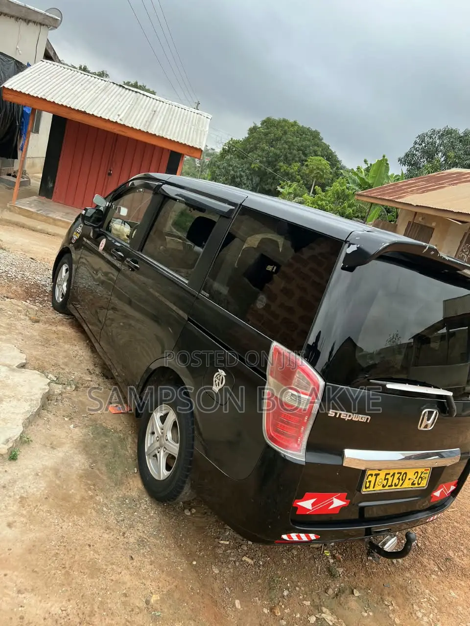 Honda Stepwgn 2012 Black