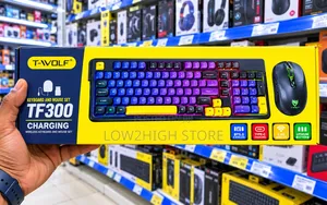 T-Wolf TF300 Wireless Keyboard Mouse Combo