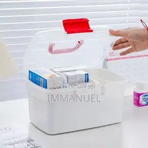 Portable First Aid Medical Storage Box