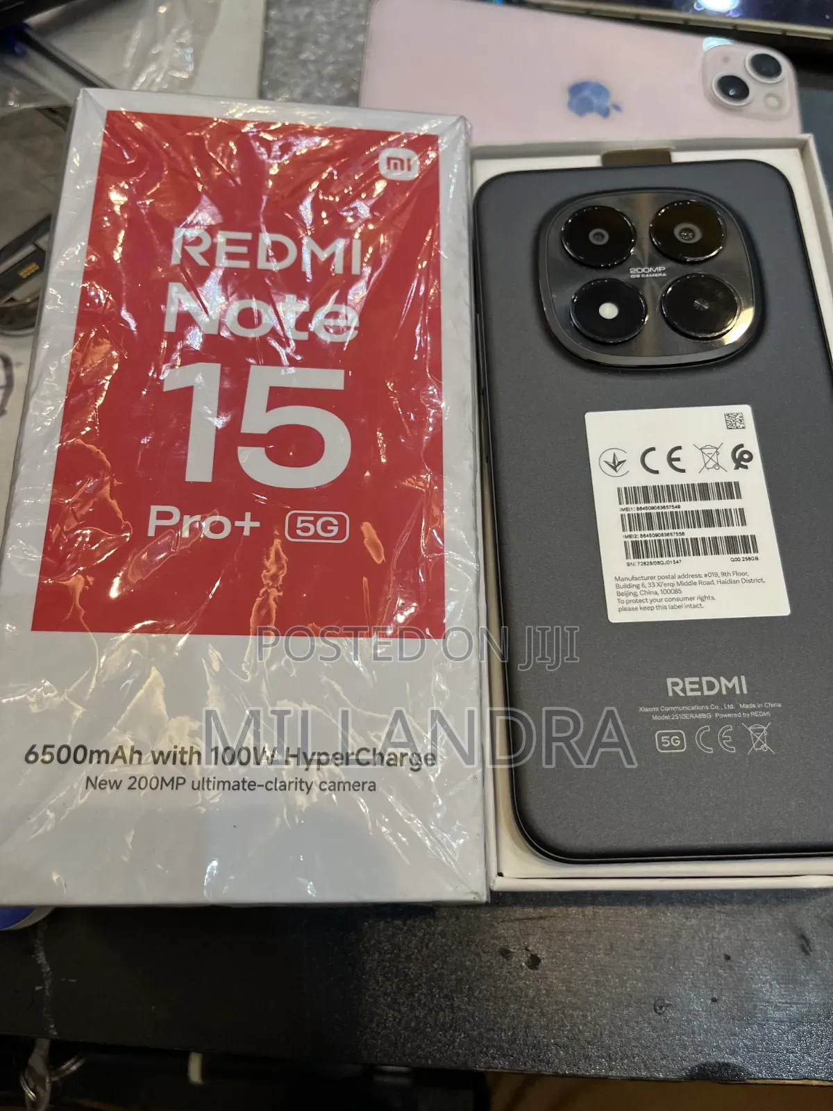 Xiaomi Redmi Note 15 Pro+ 256 GB Black
