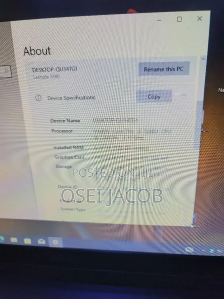 Laptop Dell Latitude 7400 8GB Intel Core i5 HDD 500GB