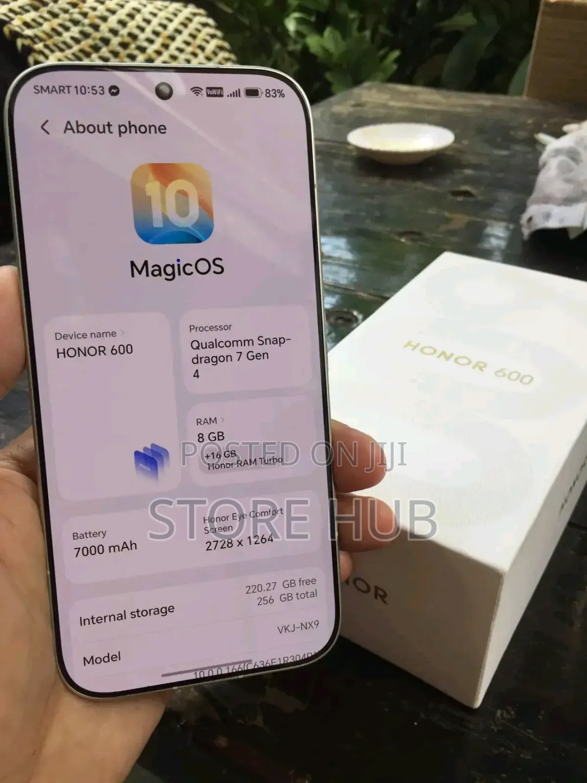 New Honor 600 256 GB Gold