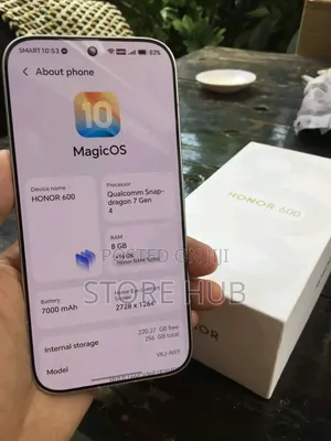 New Honor 600 256 GB Gold