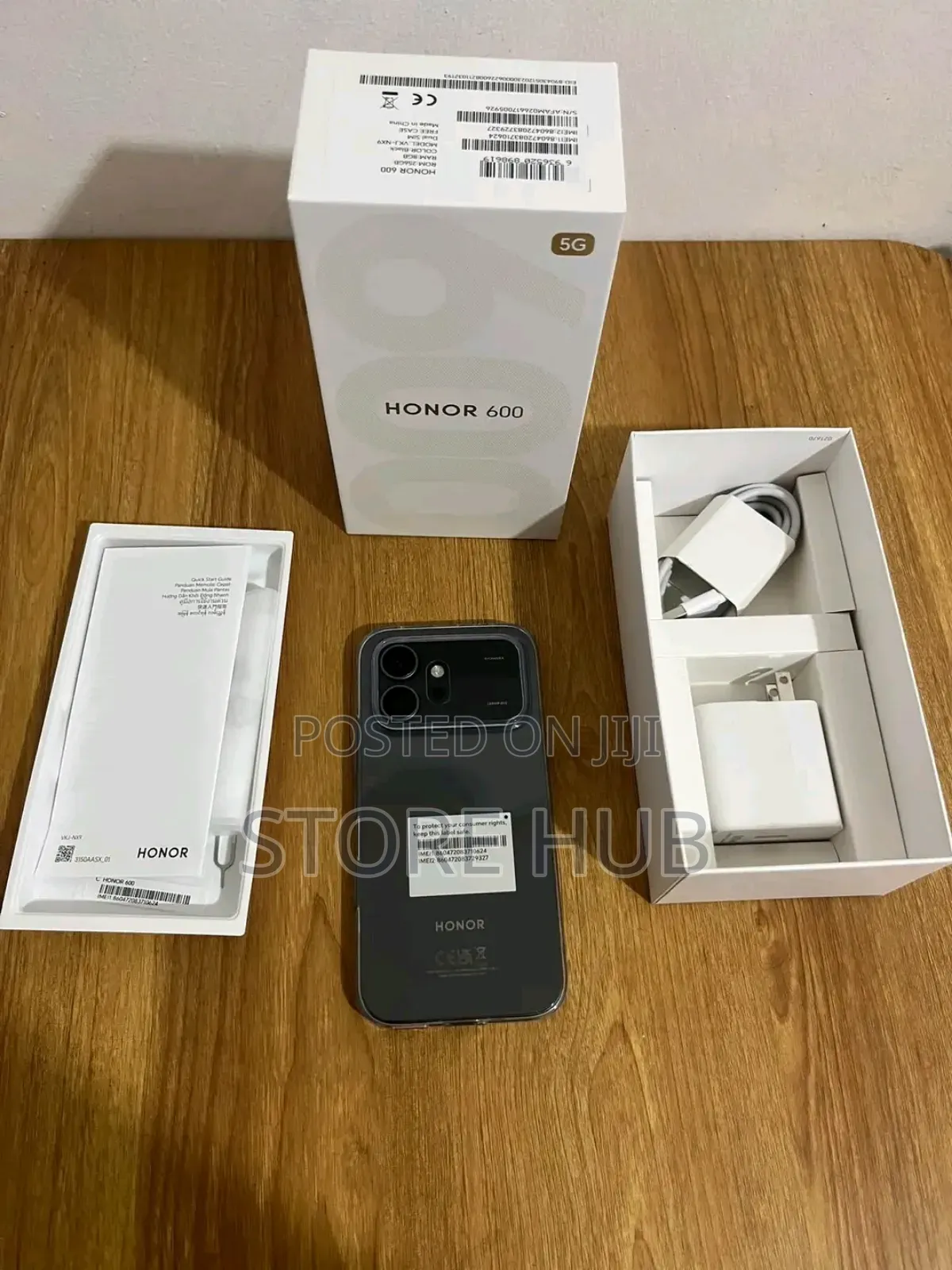 New Honor 600 128 GB Black
