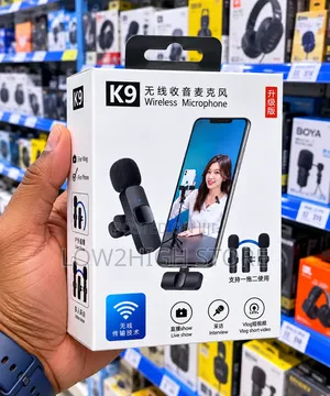 K9 Dual Wireless Lavalier Microphone