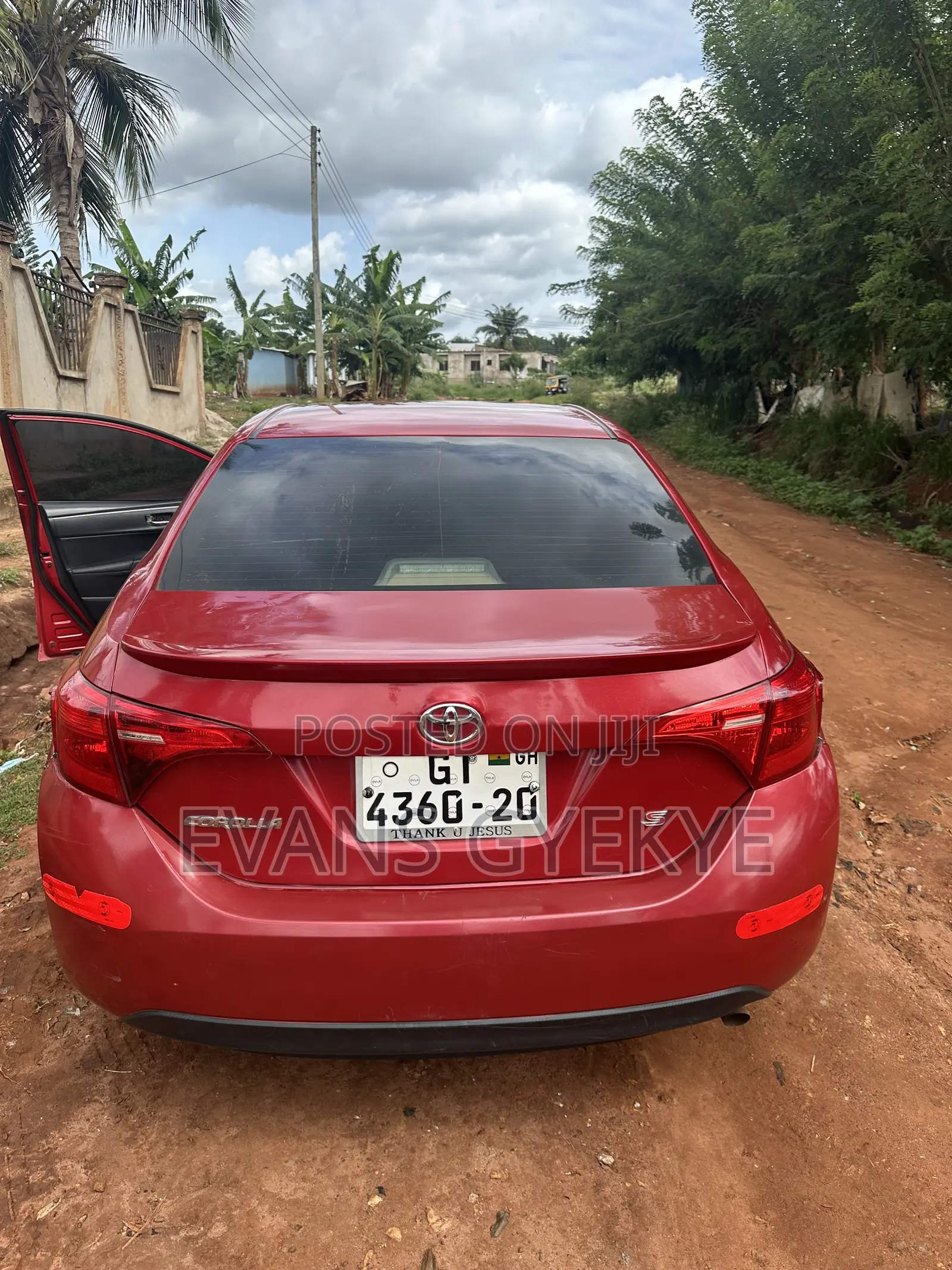 Toyota Corolla 2017 Red