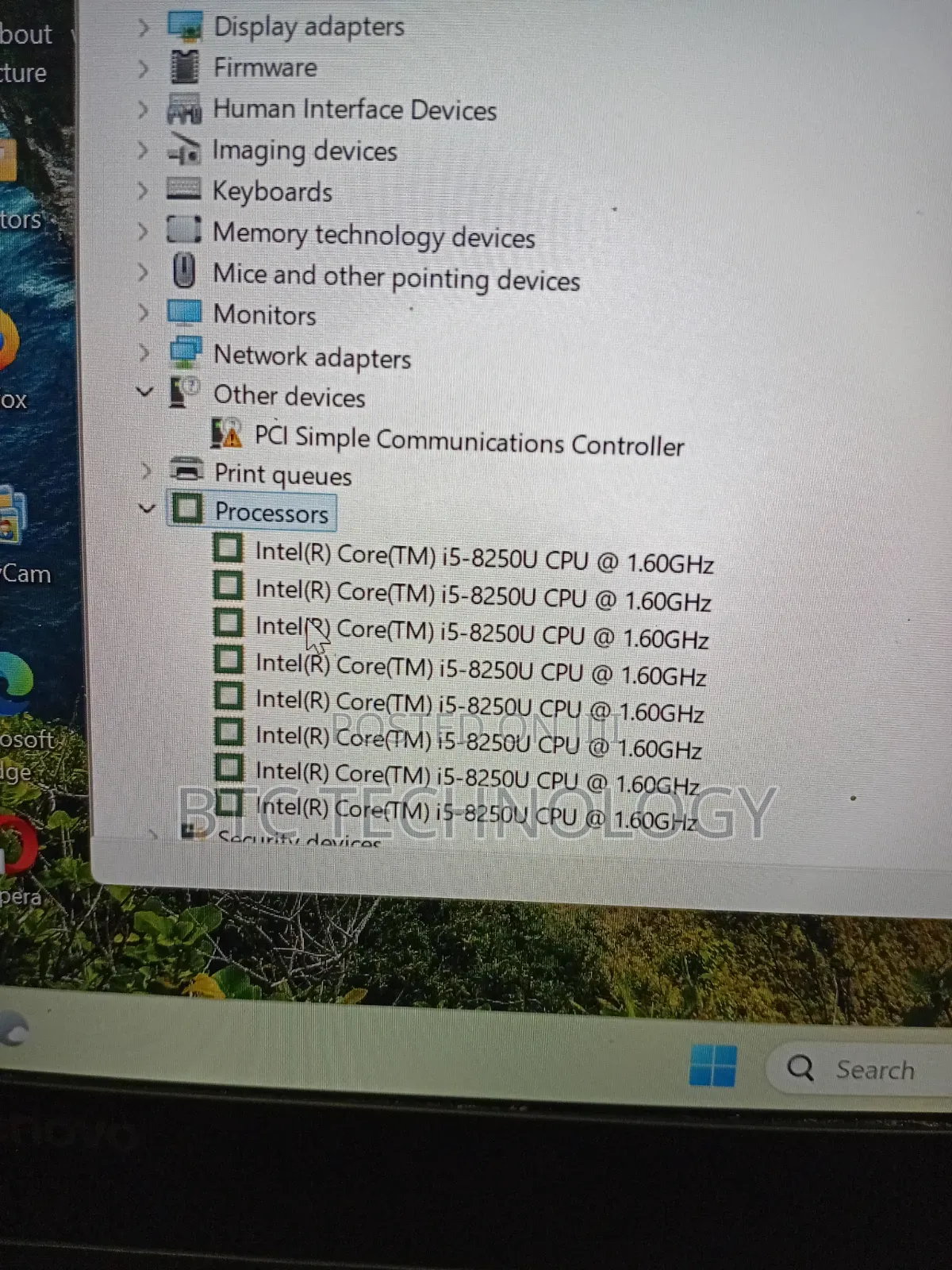 Laptop Lenovo IdeaPad 320S 8GB Intel Core i5 SSD 512GB