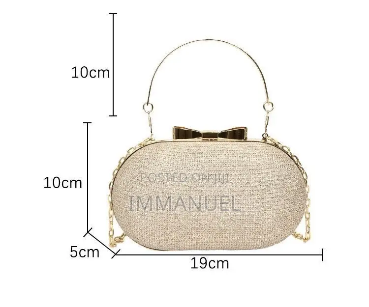 Ladies Cute Oval Clutch Bags