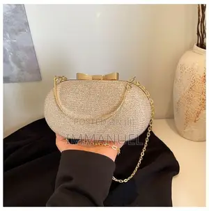 Ladies Cute Oval Clutch Bags