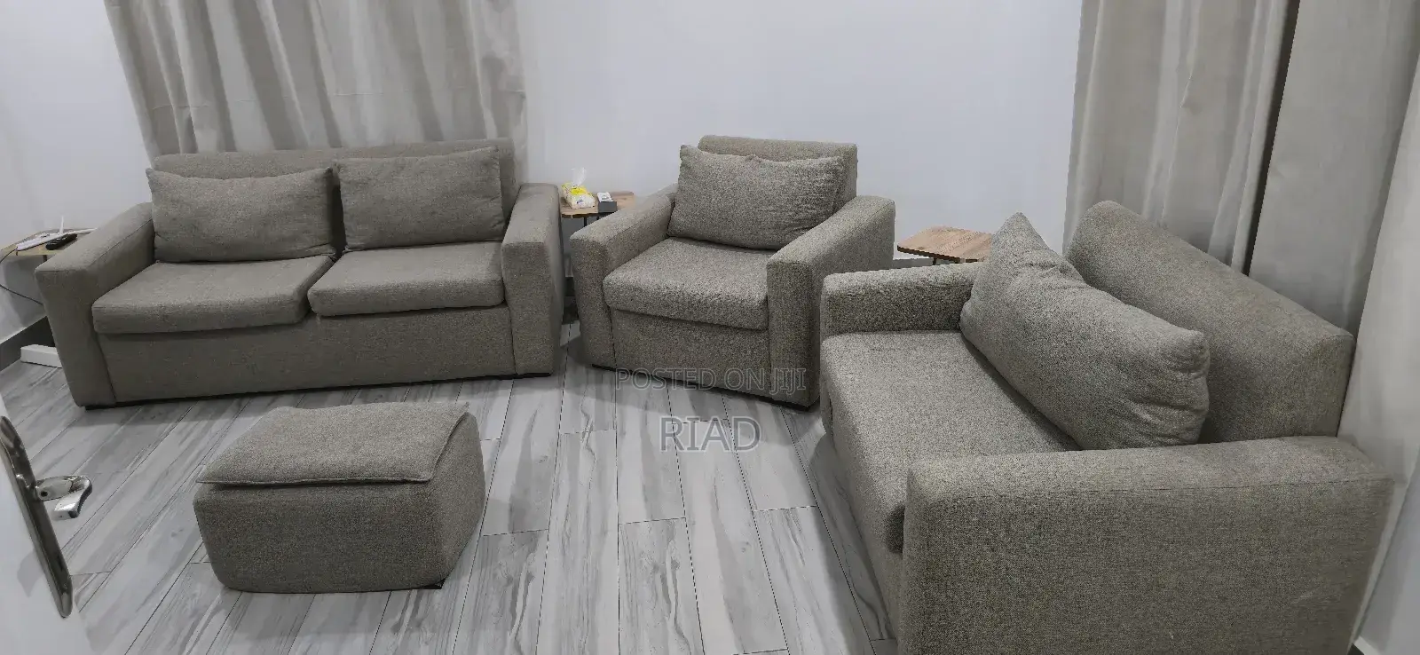 Modern 5 Piece Living Room Sofa Set
