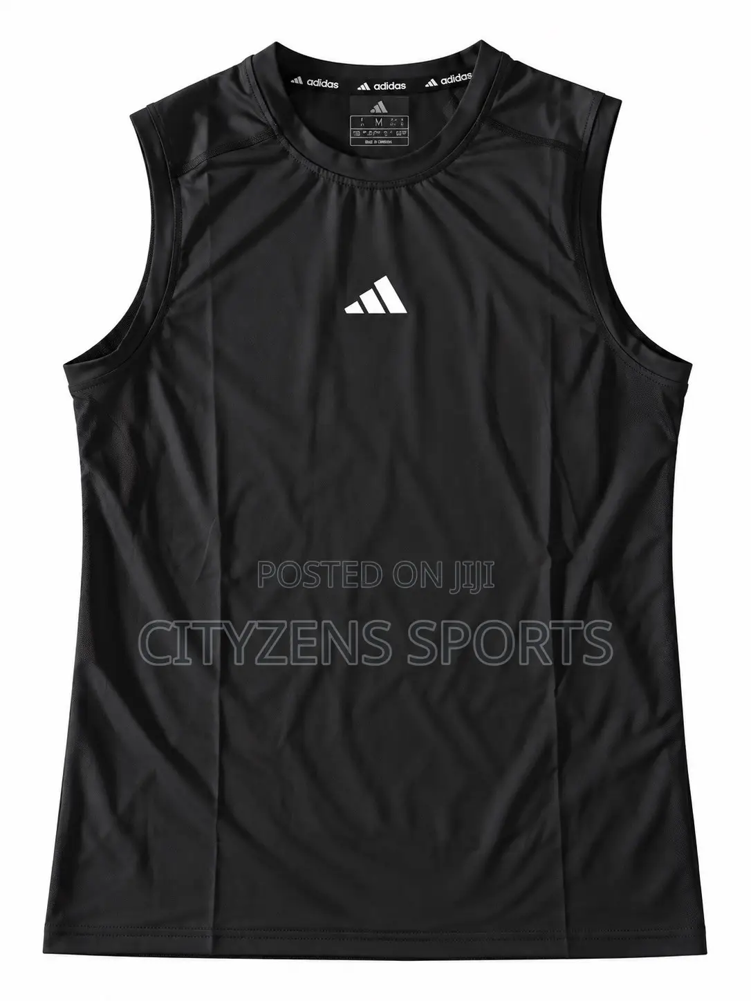 Adidas Black Sleeveless Top