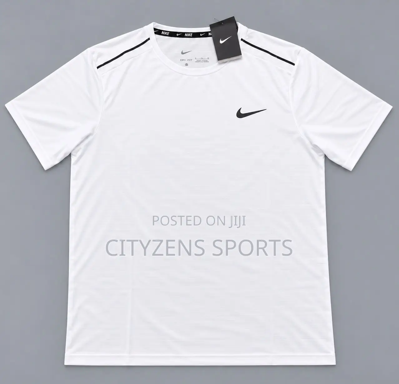 Nike Running White Gym/Sports Top