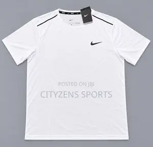 Nike Running White Gym/Sports Top