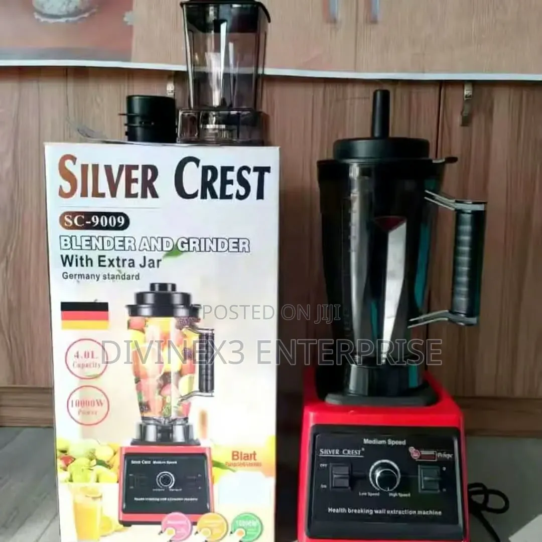 Silver Crest Blender 2cups 8000w
