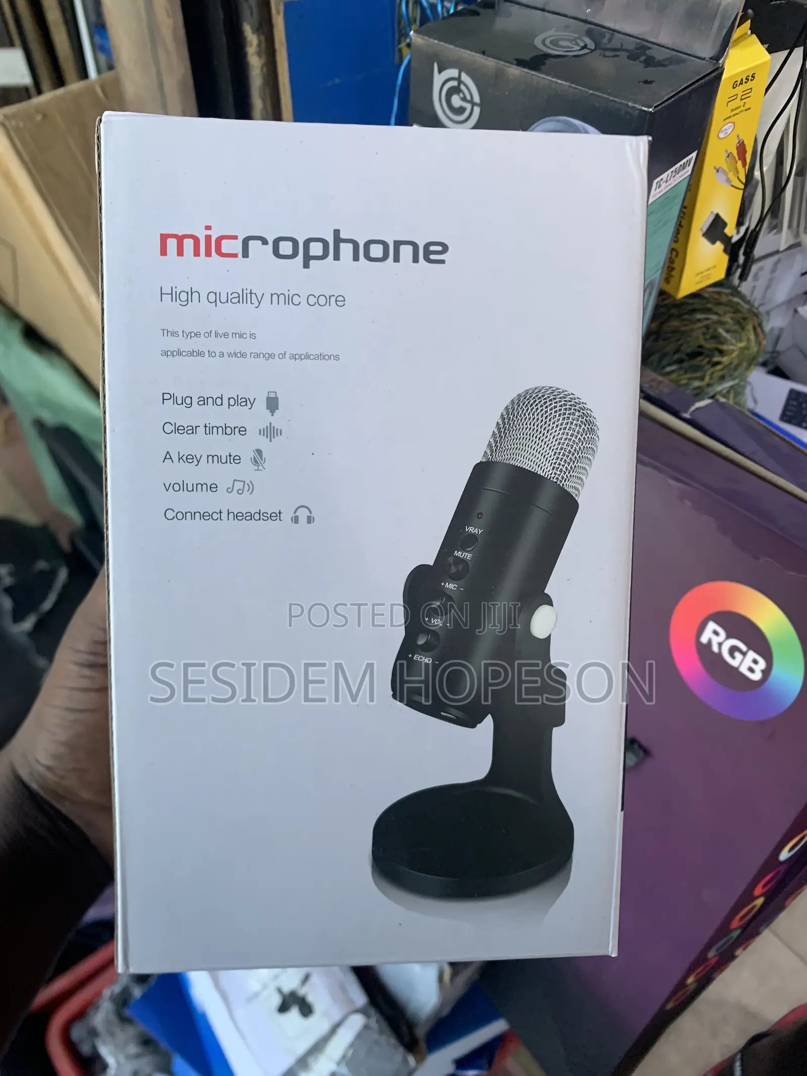 Vray USB Condenser Desktop Microphone