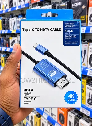 USB Type-C to HDMI 4K Adapter Cable