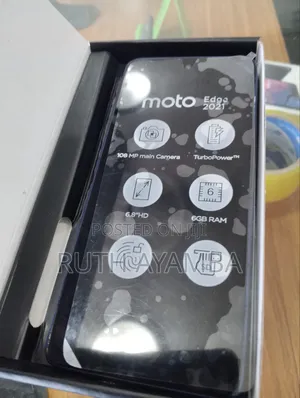 New Motorola Edge 5G UW (2021) 128 GB Blue