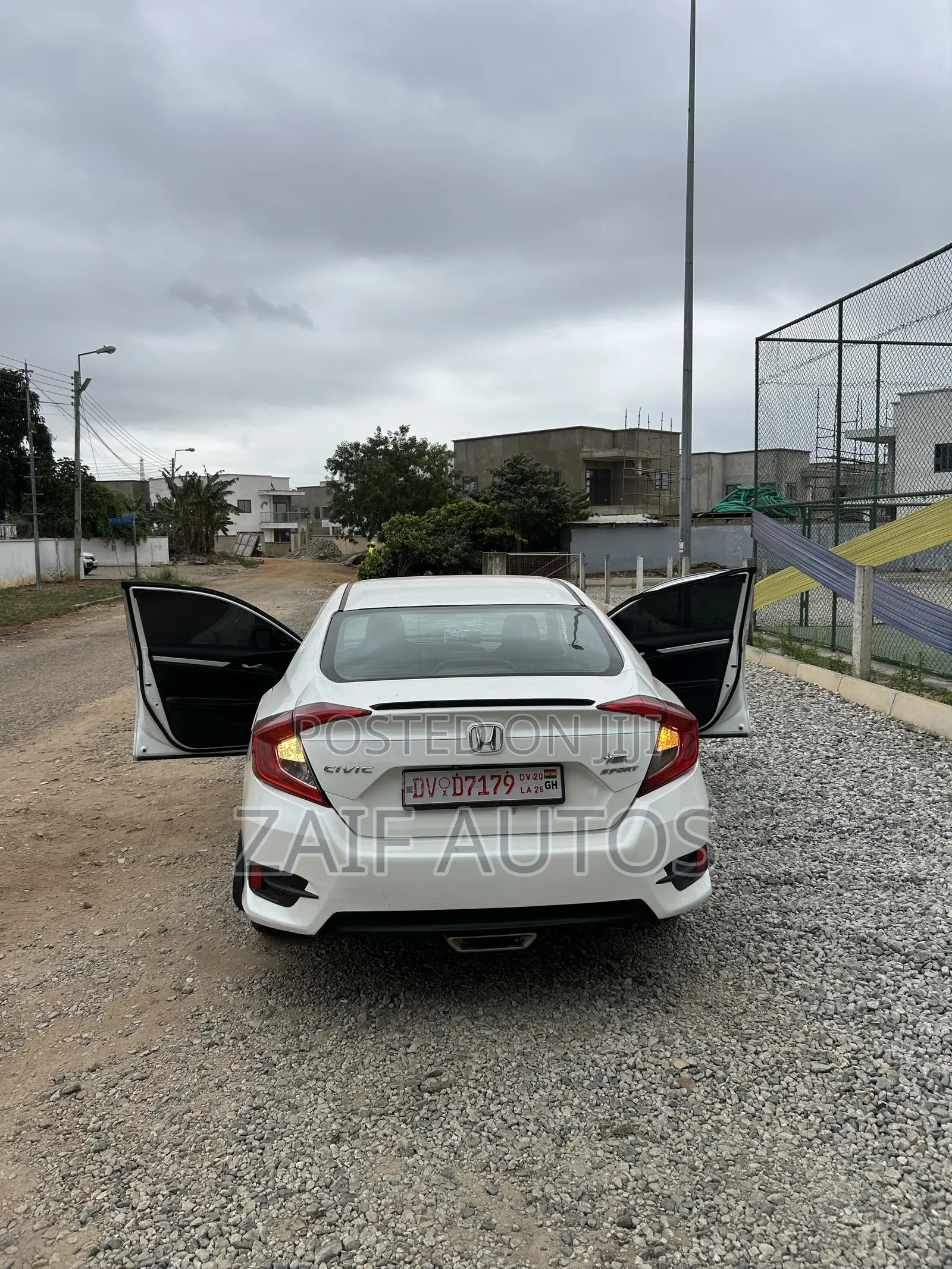 Honda Civic Sport Sedan 2019 White