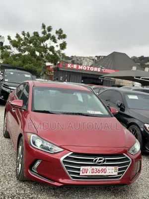 Hyundai Elantra Limited Sedan FWD (2.0L 4cyl 6A) 2017 Red