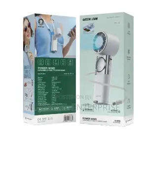 PowerBank 3600mAh With Mini Fan