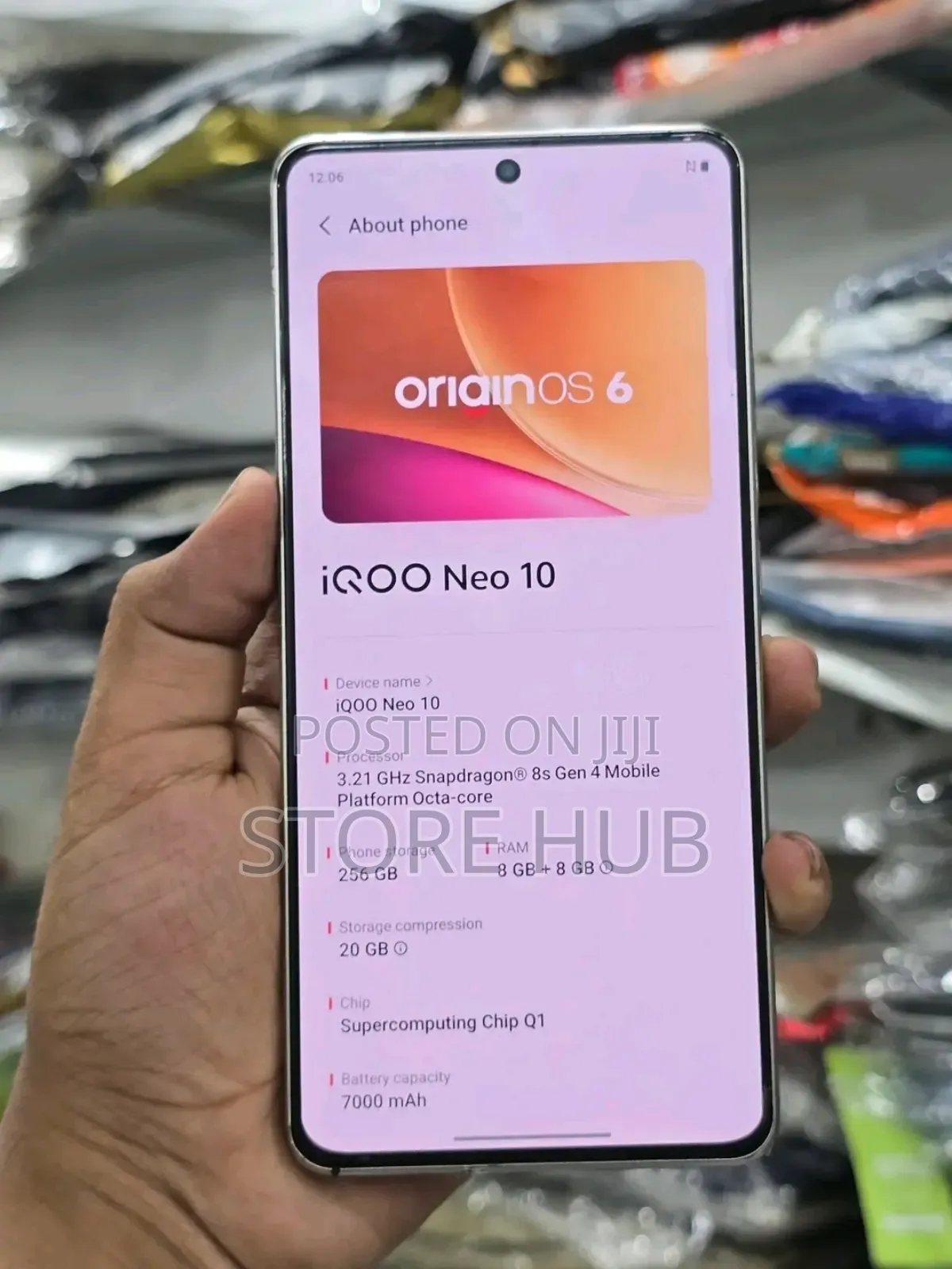 Vivo iQOO 10 256 GB Gray