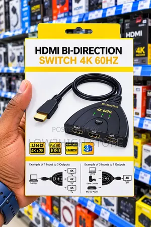 Bi-Directional 3-Port HDMI Switch