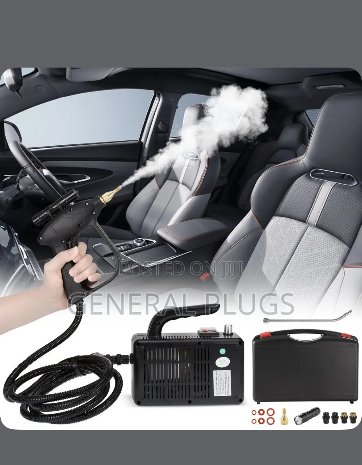 Hot Vapor Deep Sterilization Deep Steam Cleaner for Cars, Kitchen Etc