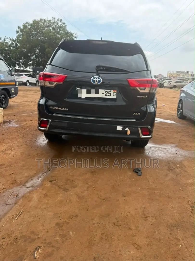 Toyota Highlander XLE 2019 Black