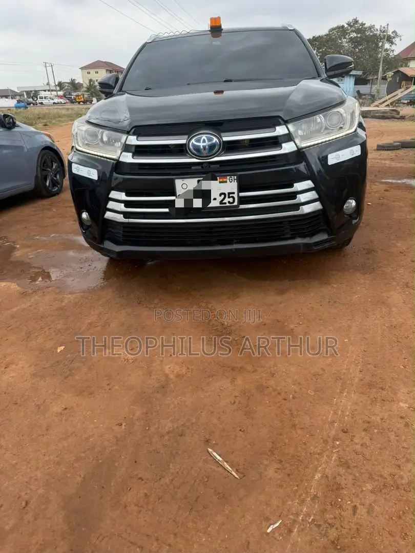 Toyota Highlander XLE 2019 Black
