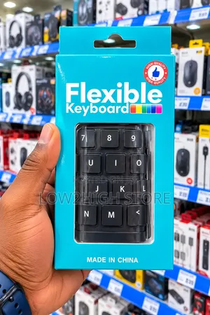 Wired Flexible Silicone Keyboard