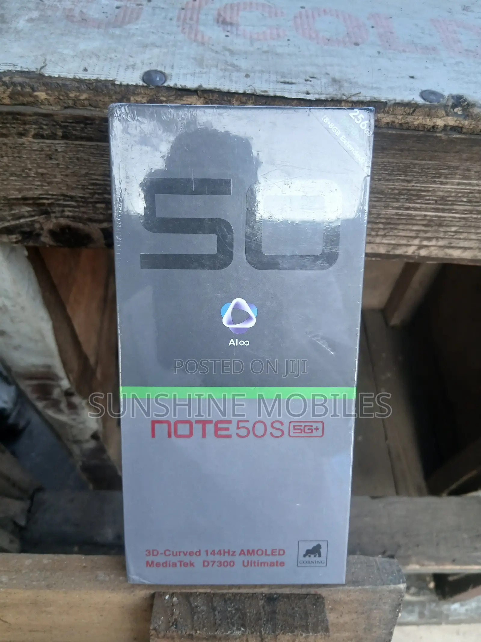 New Infinix Note 50s 256 GB Black