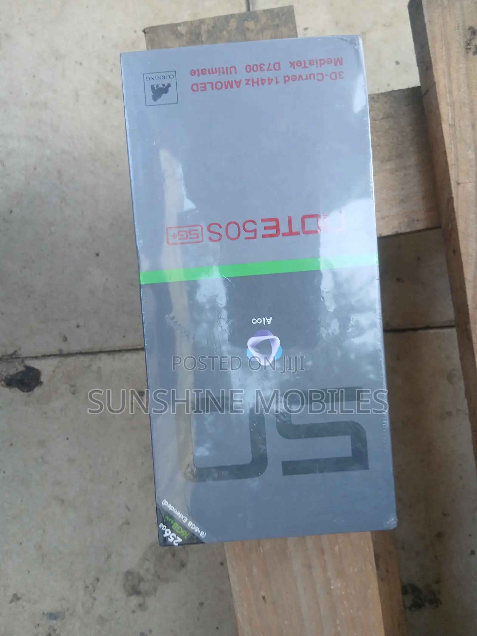 New Infinix Note 50s 256 GB Black