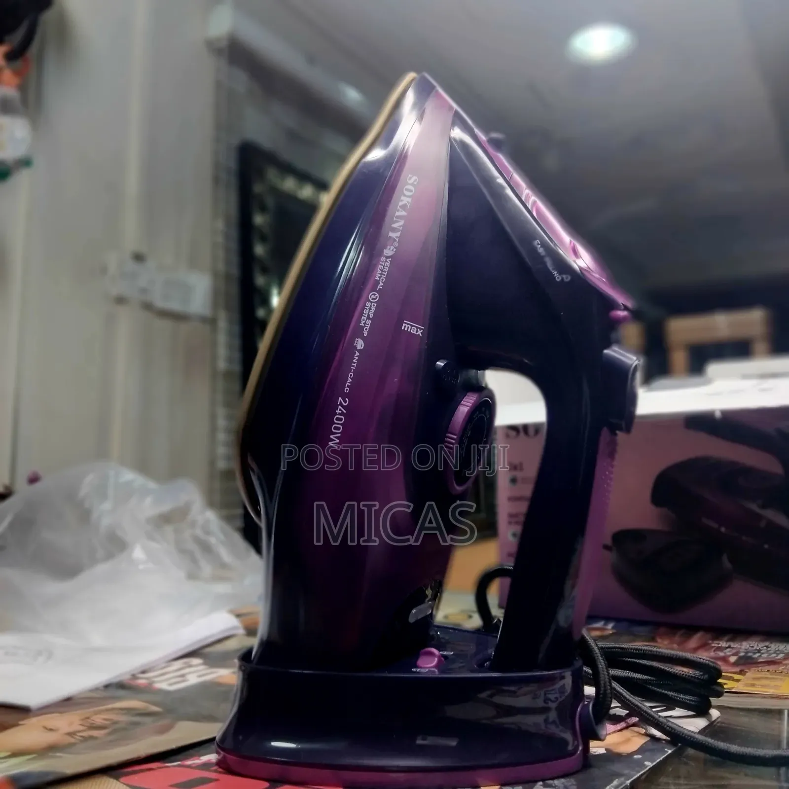 Portable Wireless Handheld Steam Iron