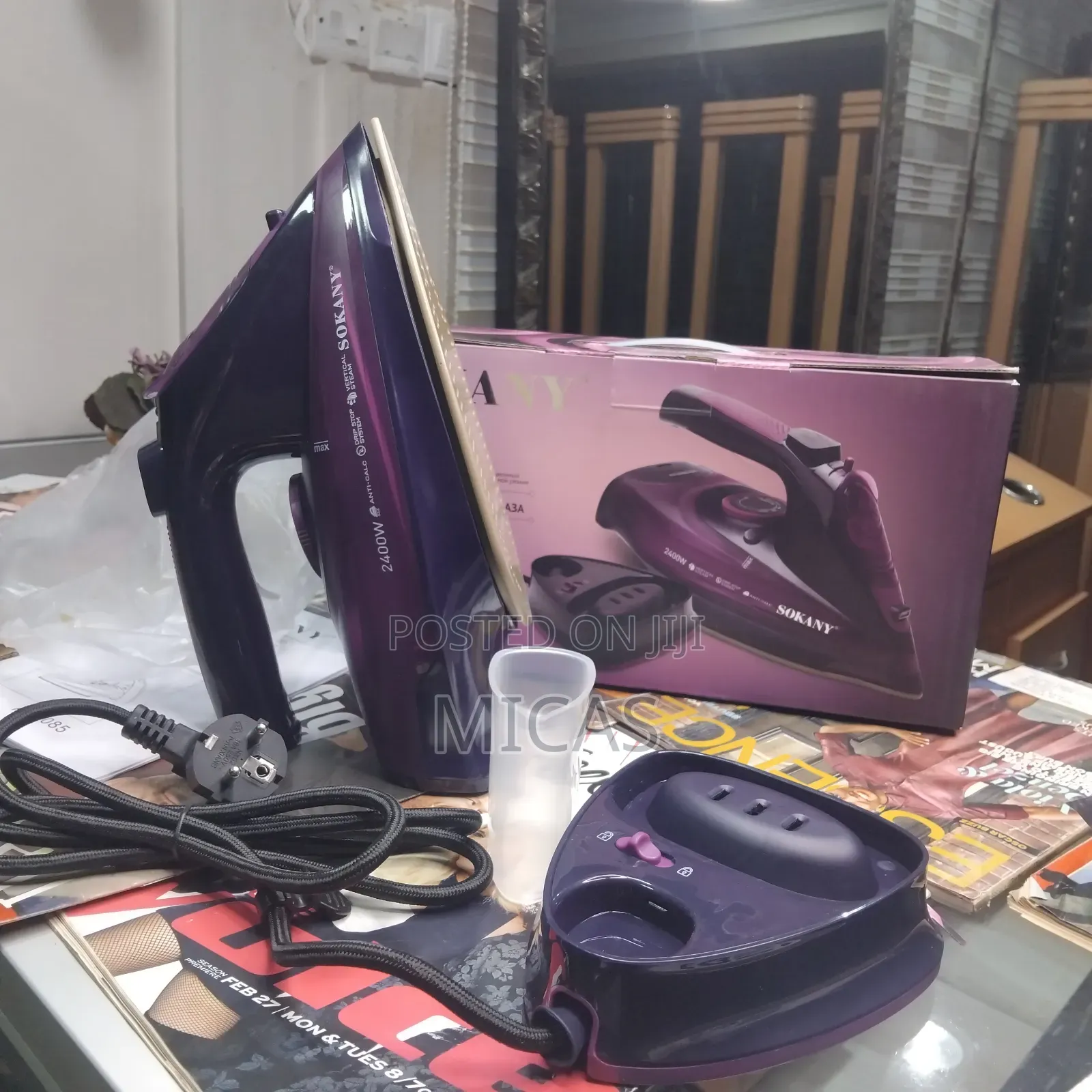 Portable Wireless Handheld Steam Iron
