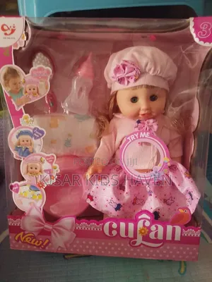 Cute Baby Doll With Music and Accessories