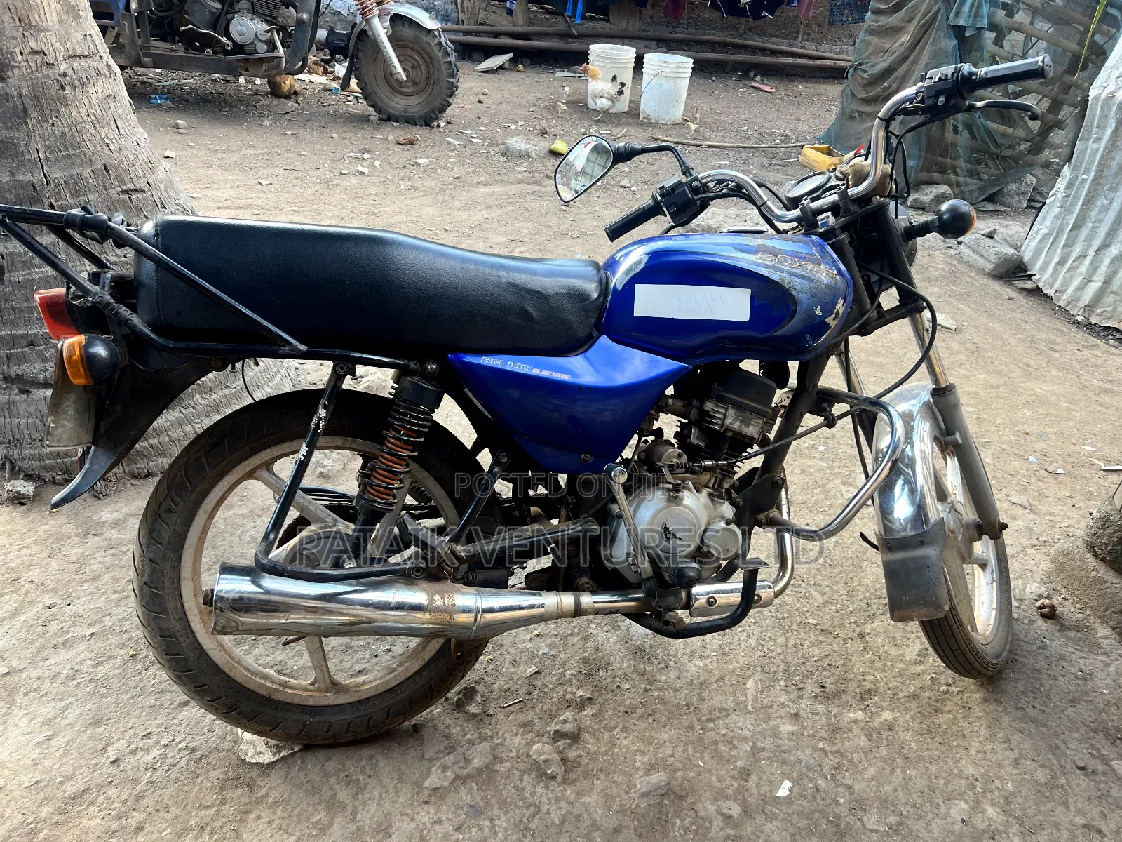 Bajaj Boxer BM100ES 2020 Blue