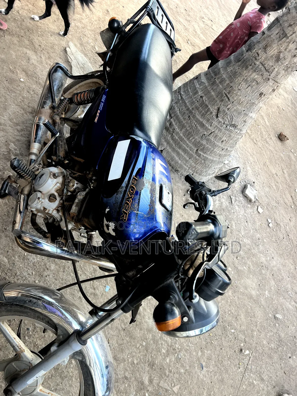 Bajaj Boxer BM100ES 2020 Blue