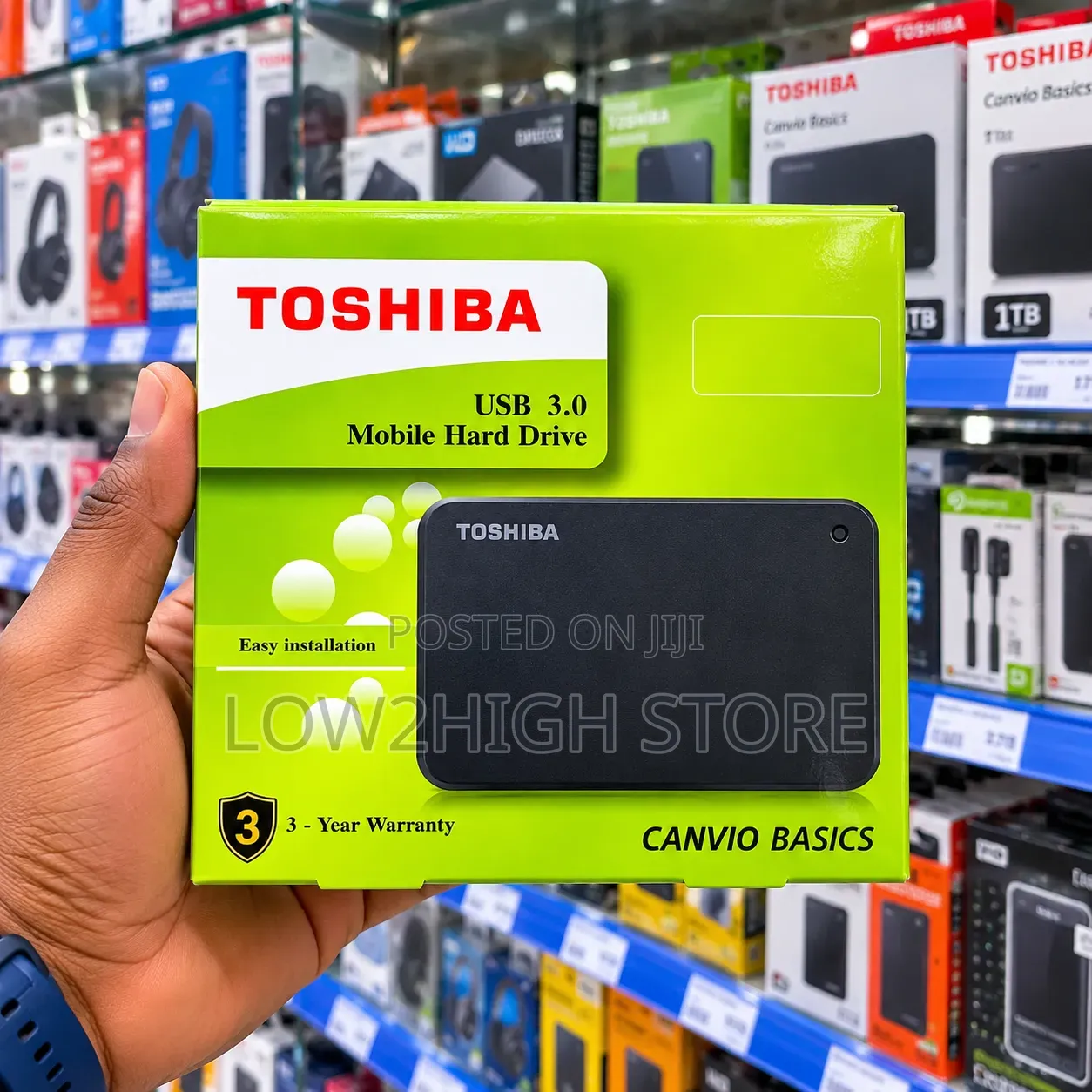 2.5" USB 3.0 External HDD/SSD Enclosure Case