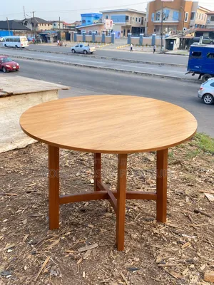 Round Wooden Dining Table